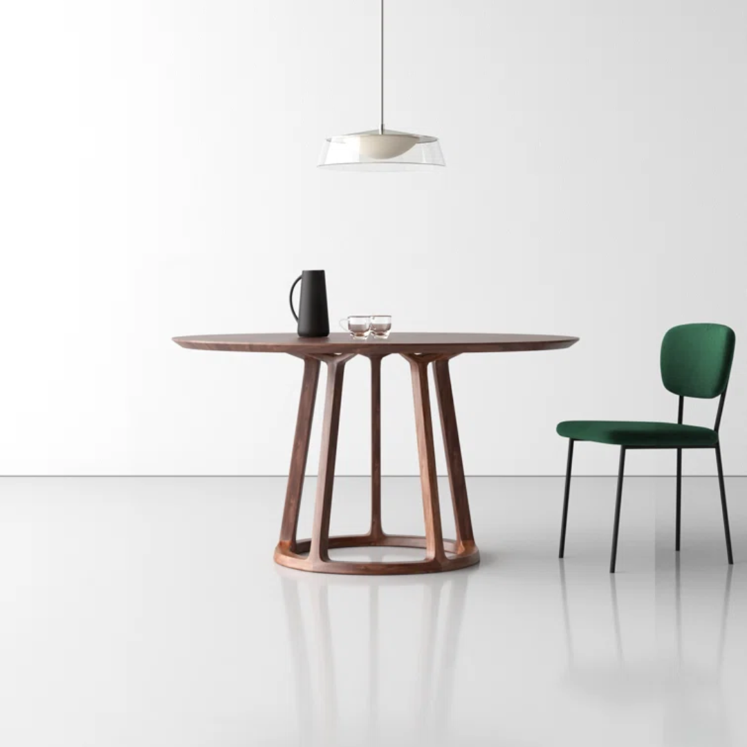Japandi Solid wood Round table