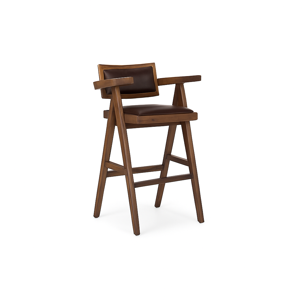 Vintos wooden bar chair