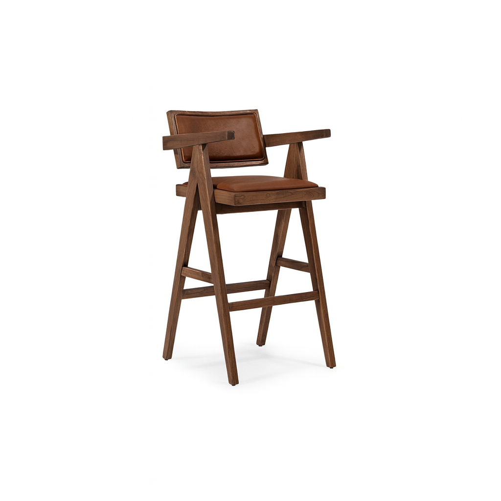 Vintos wooden bar chair