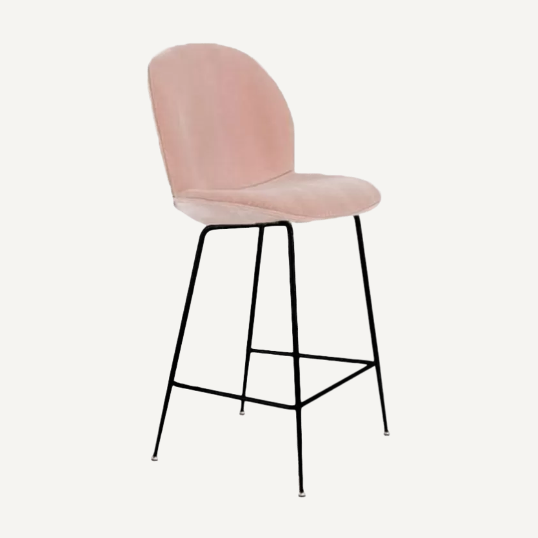 Bella Velvet bar stool