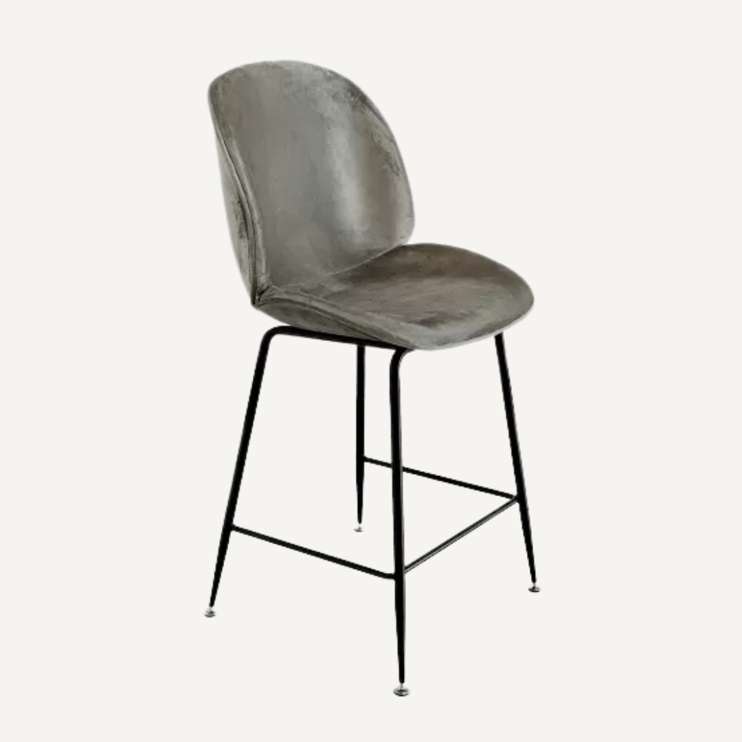 Bella Velvet bar stool