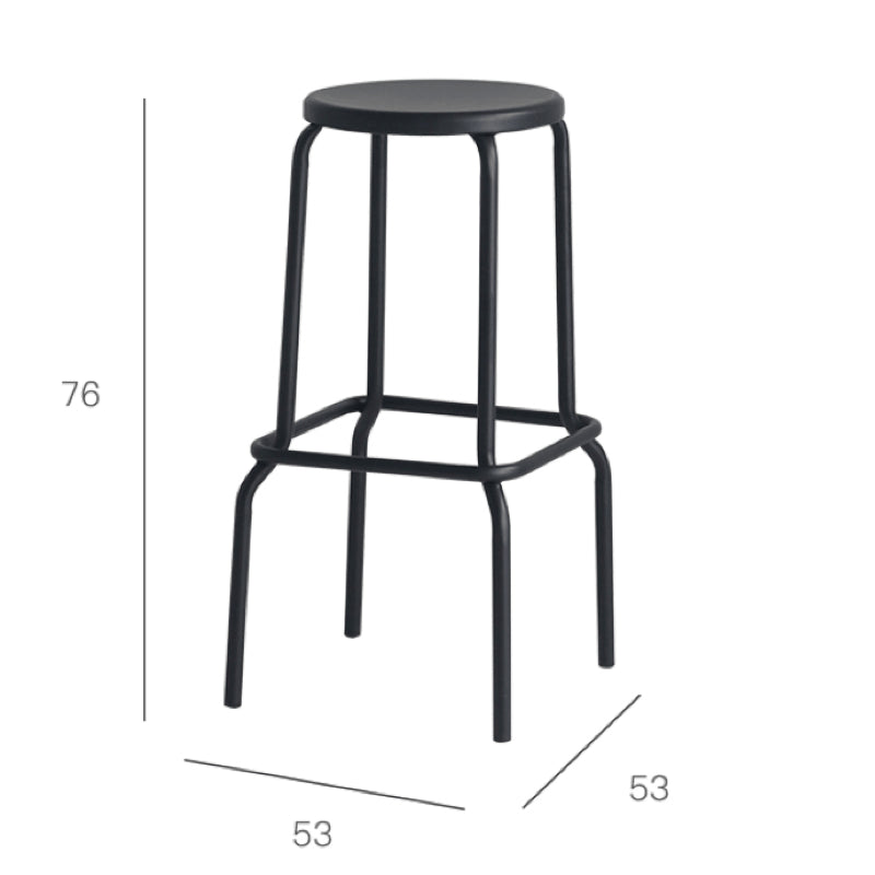 The Hyge Berlin industrial Bar Stool
