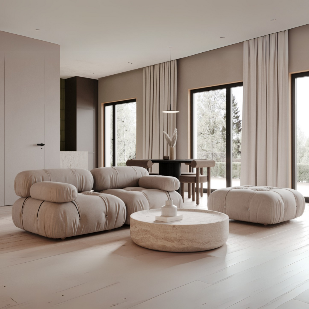 Corner with Left Armrests - Camelia modular sofa