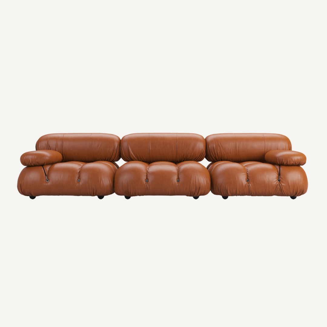 3-seater modular straight sofa - Camelia