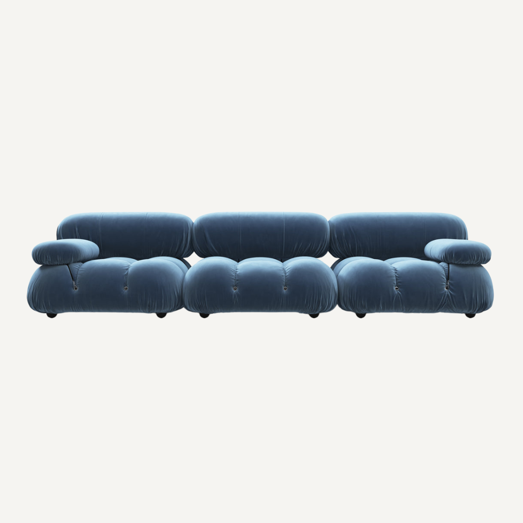 3-seater modular straight sofa - Camelia