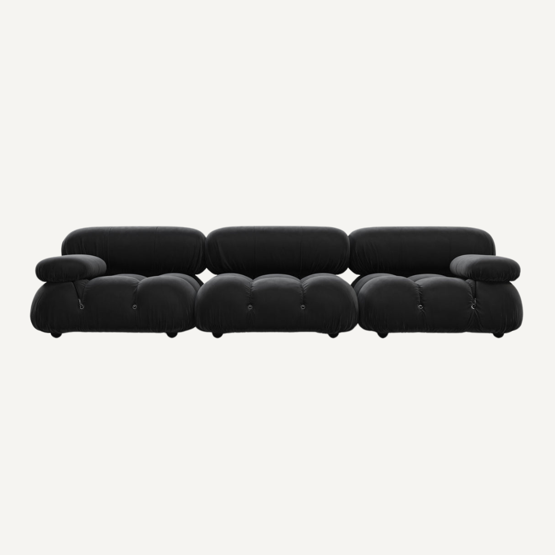 3-seater modular straight sofa - Camelia