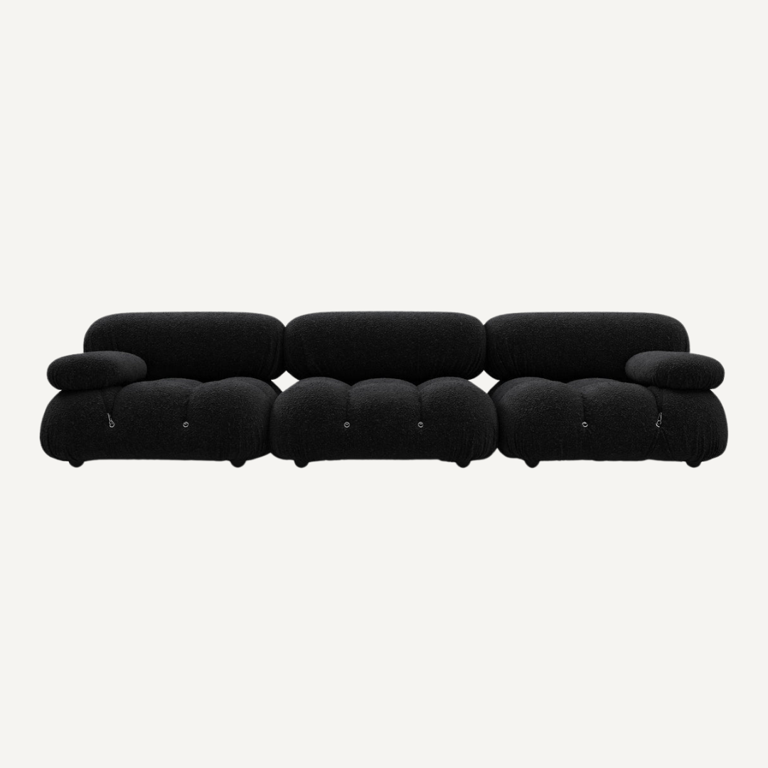 3-seater modular straight sofa - Camelia