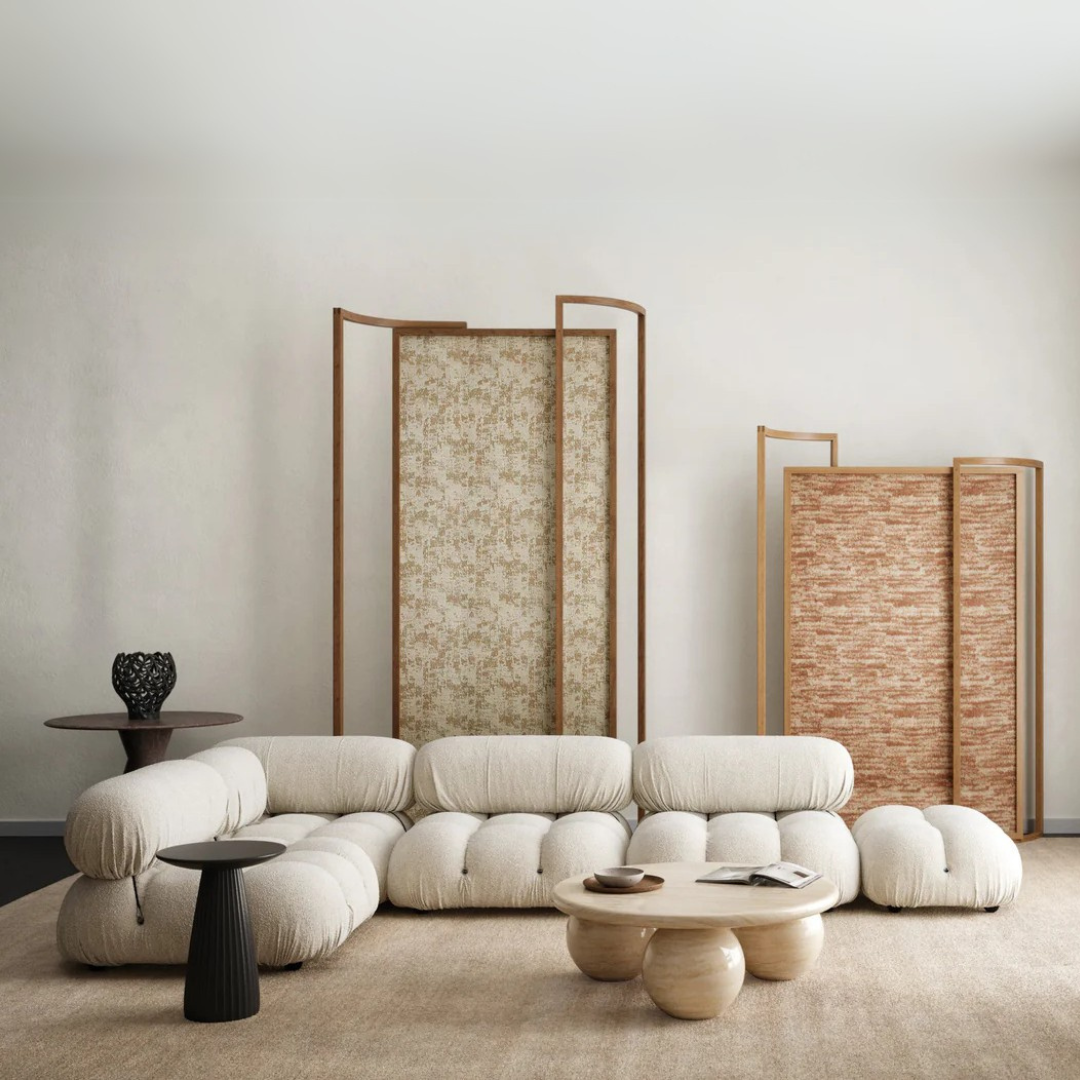 Rectangular footrest 95 x 65 cm - Camelia modular sofa