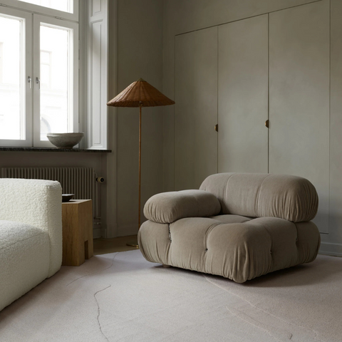 Corner with Right Armrests - Camelia modular sofa