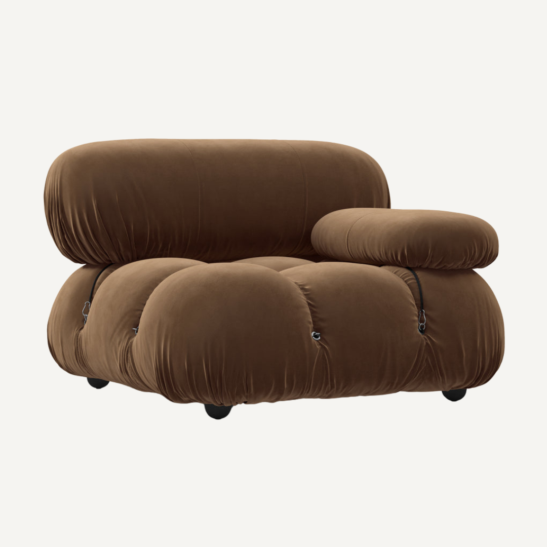 Corner with Left Armrests - Camelia modular sofa