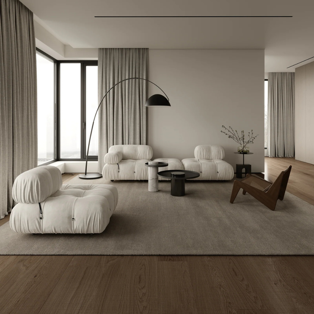 Rectangular footrest 95 x 65 cm - Camelia modular sofa