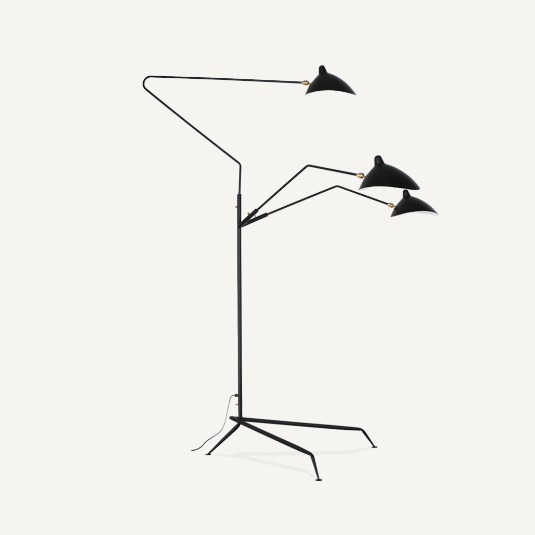 Spider floor lamp 3 arms