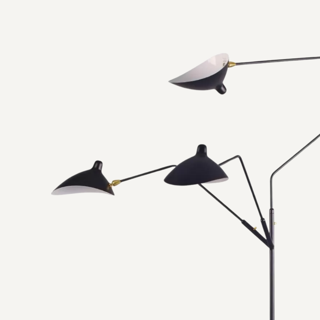 Spider floor lamp 3 arms