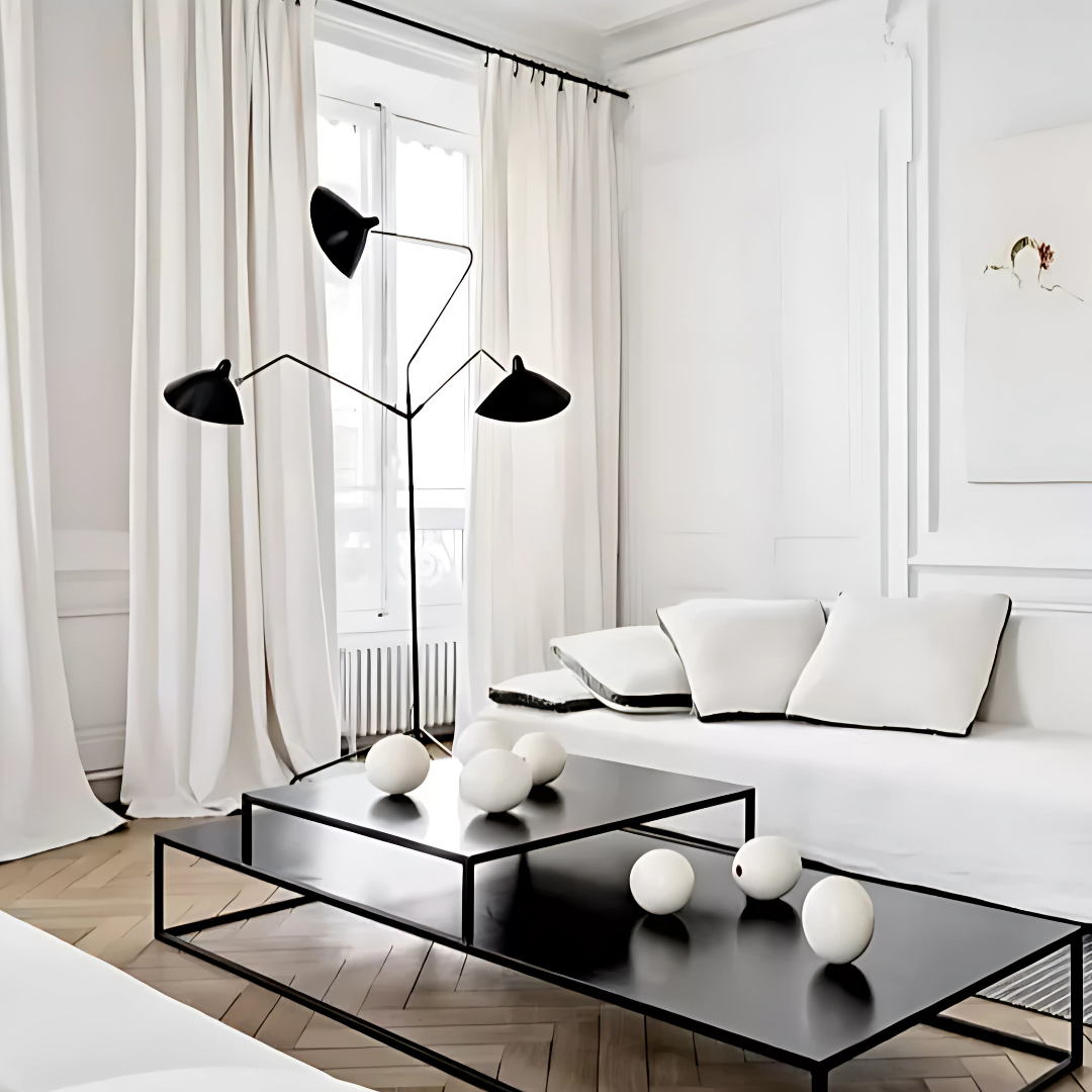 Spider floor lamp 3 arms