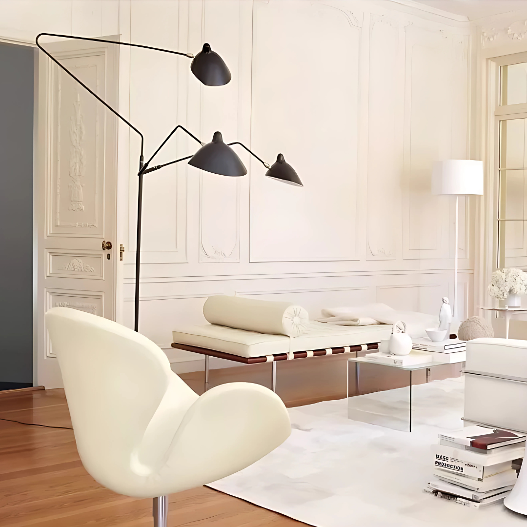 Spider floor lamp 3 arms