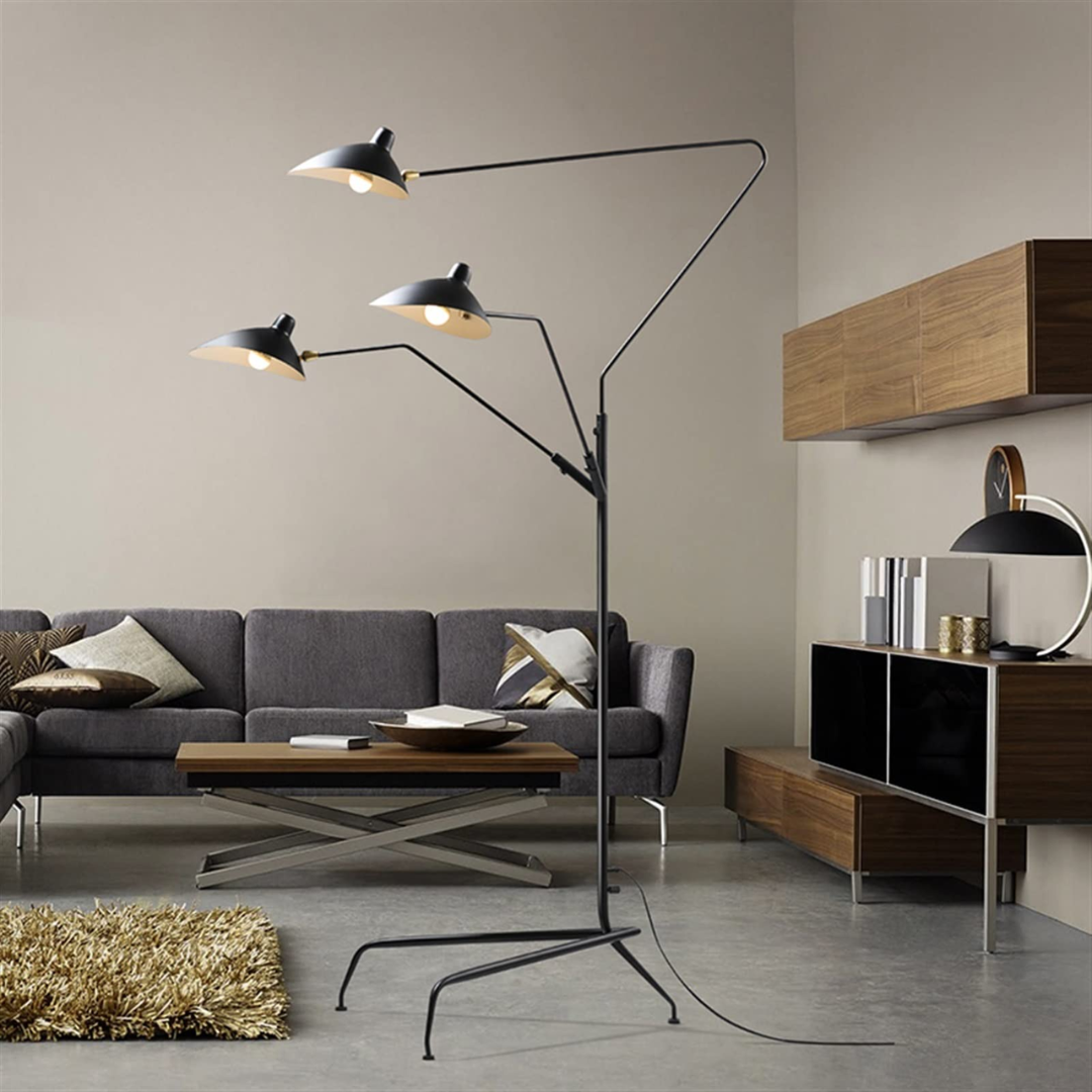 Spider floor lamp 3 arms