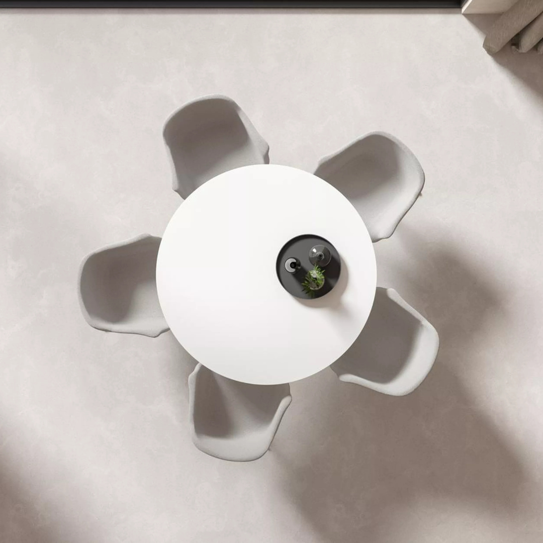 Tulip Wooden round Table