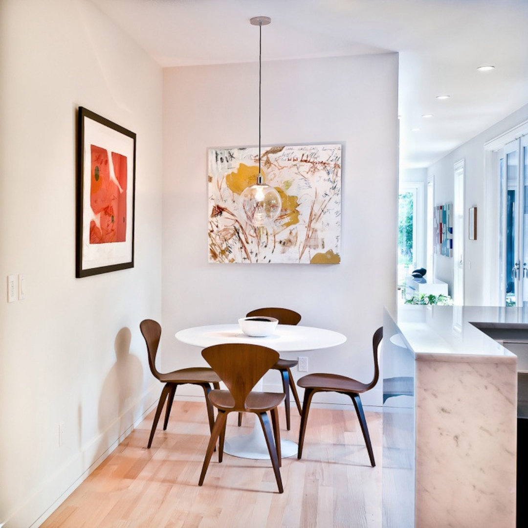 Tulip Wooden round Table