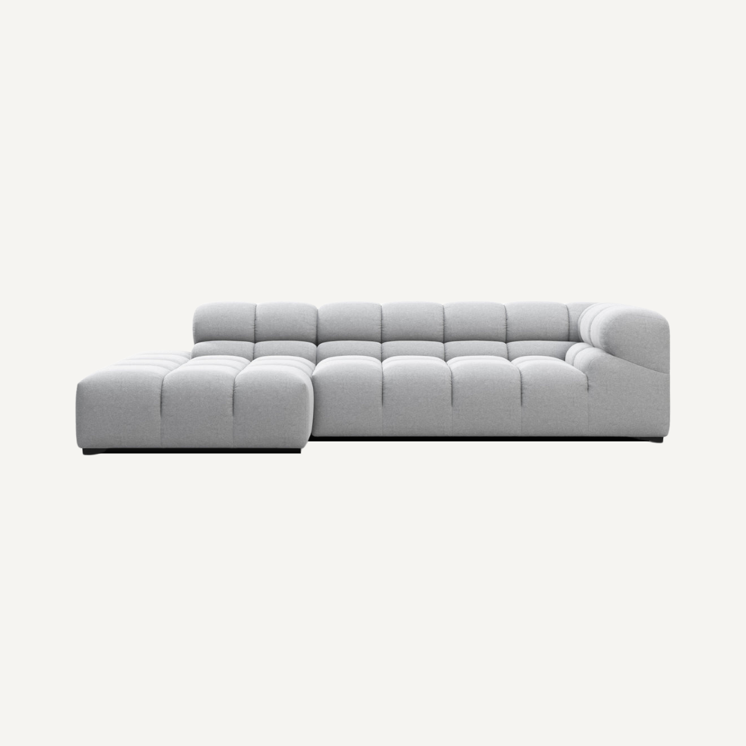 3-Seater Corner Modular Sofa with Corner Piece 286 x 150 cm – Tully