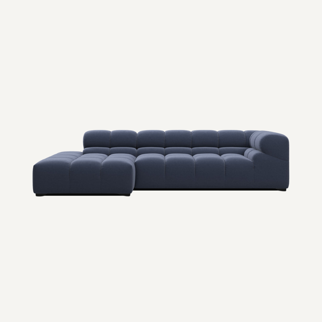 3-Seater Corner Modular Sofa with Corner Piece 286 x 150 cm – Tully