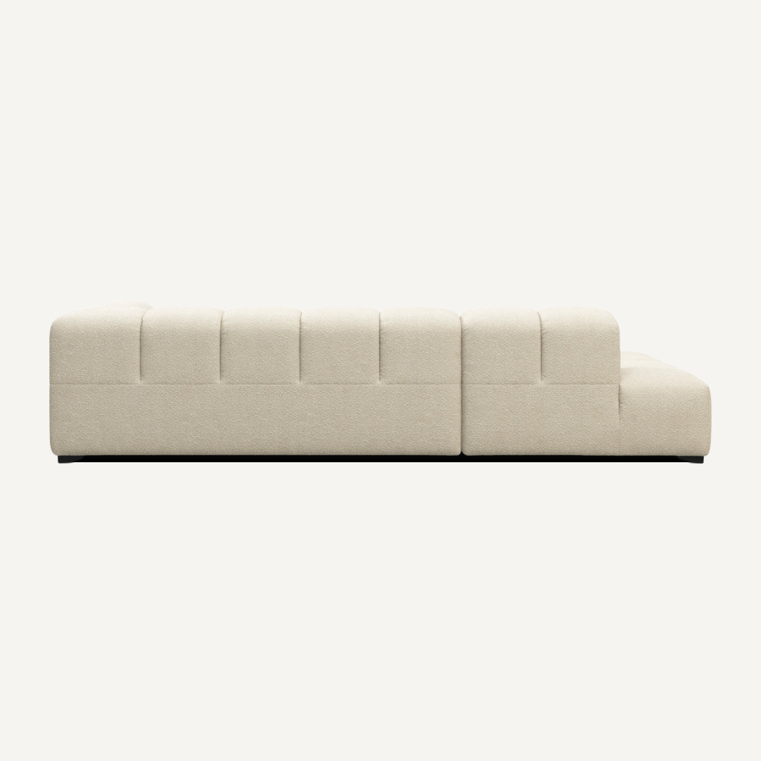 3-Seater Corner Modular Sofa with Corner Piece 286 x 150 cm – Tully