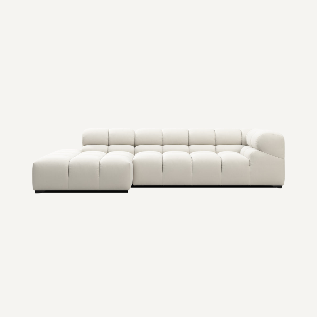 3-Seater Corner Modular Sofa with Corner Piece 286 x 150 cm – Tully
