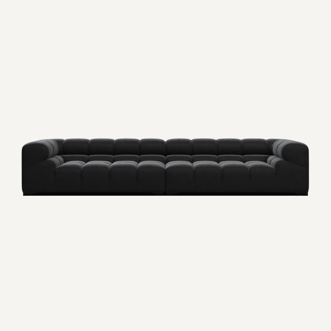 Large Straight Modular Sofa – 354 cm – 4 to 5 seats – Tully