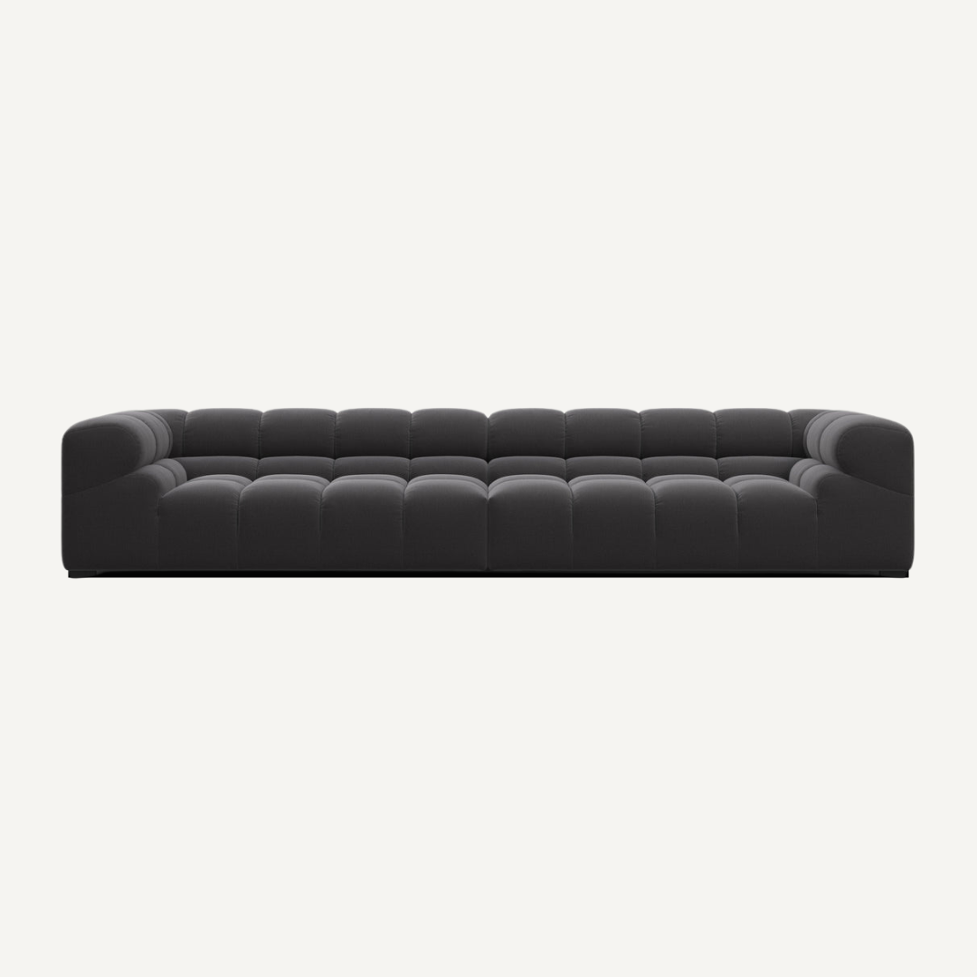 Large Straight Modular Sofa – 354 cm – 4 to 5 seats – Tully