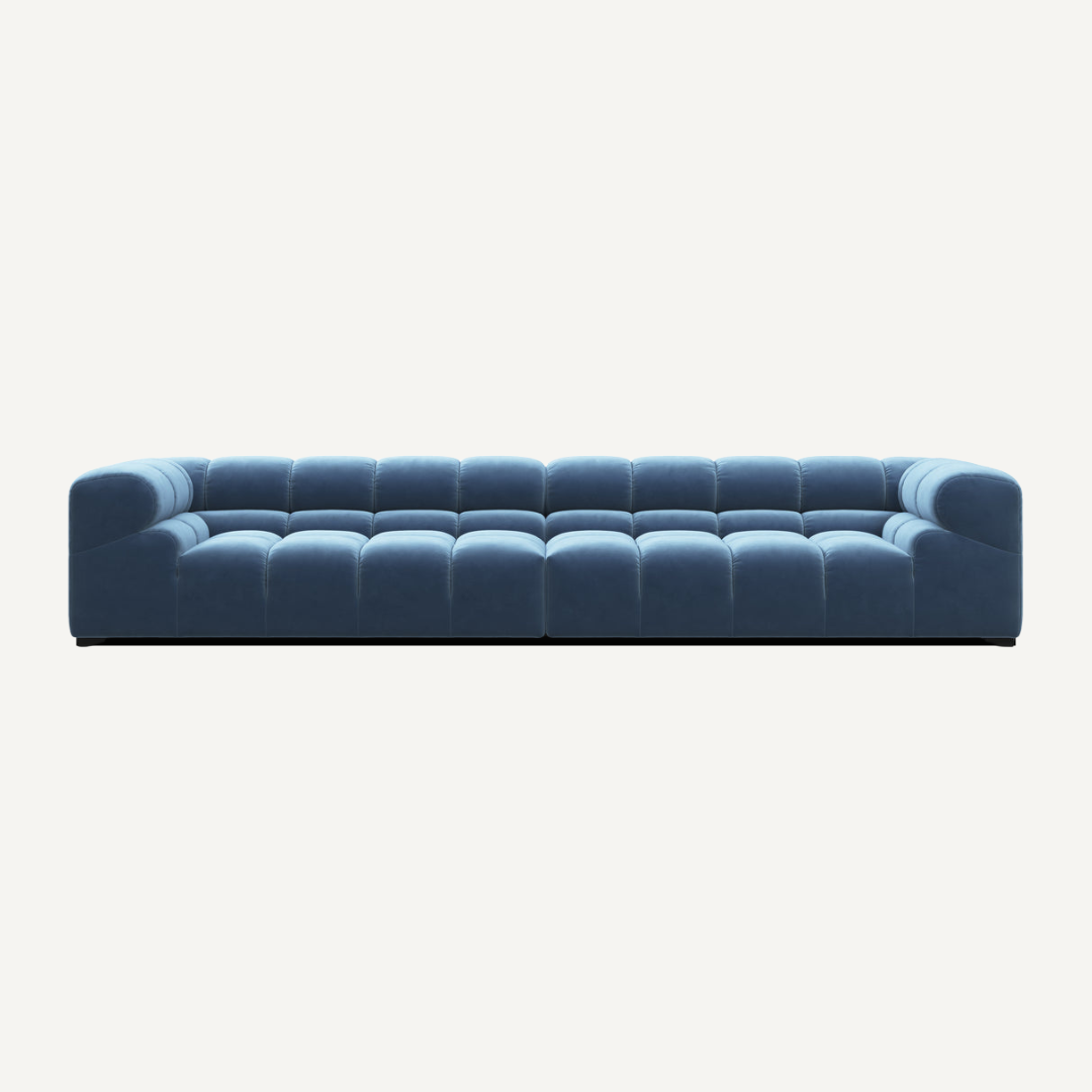 Large Straight Modular Sofa – 354 cm – 4 to 5 seats – Tully