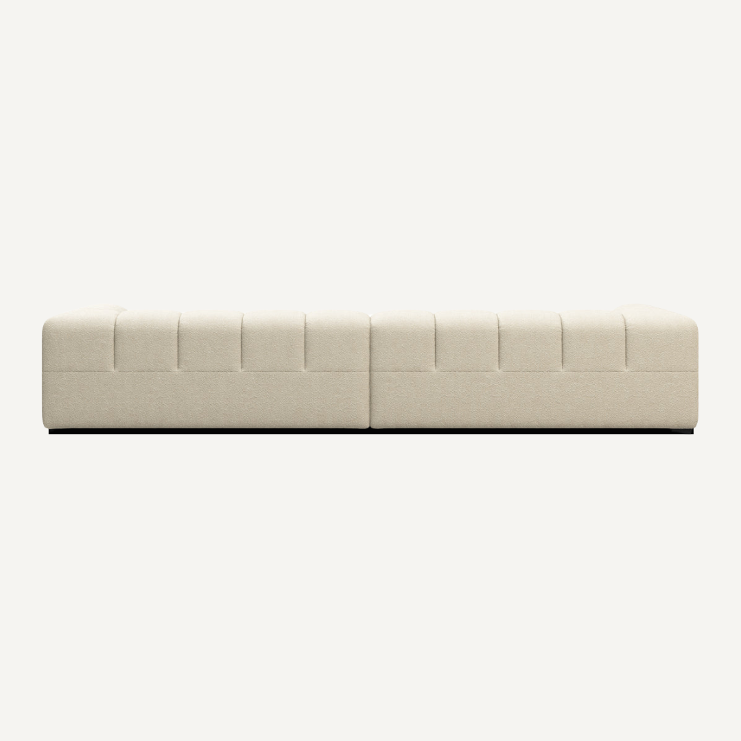 Large Straight Modular Sofa – 354 cm – 4 to 5 seats – Tully