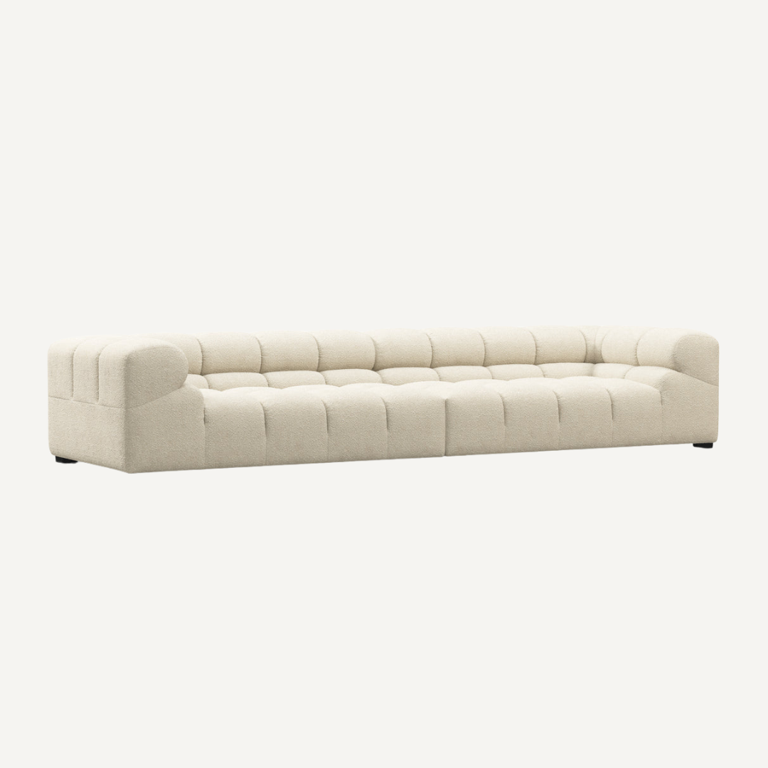 Large Straight Modular Sofa – 354 cm – 4 to 5 seats – Tully