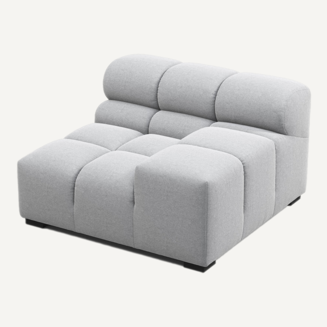 Left-Hand Low Armrest Corner Module for Tully Modular Sofa