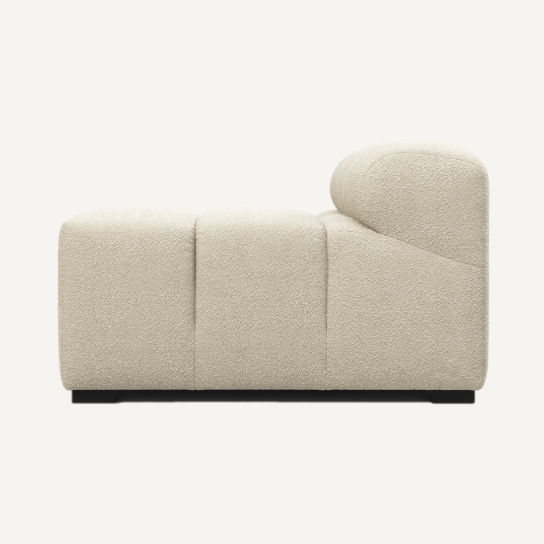 Left-Hand Low Armrest Corner Module for Tully Modular Sofa