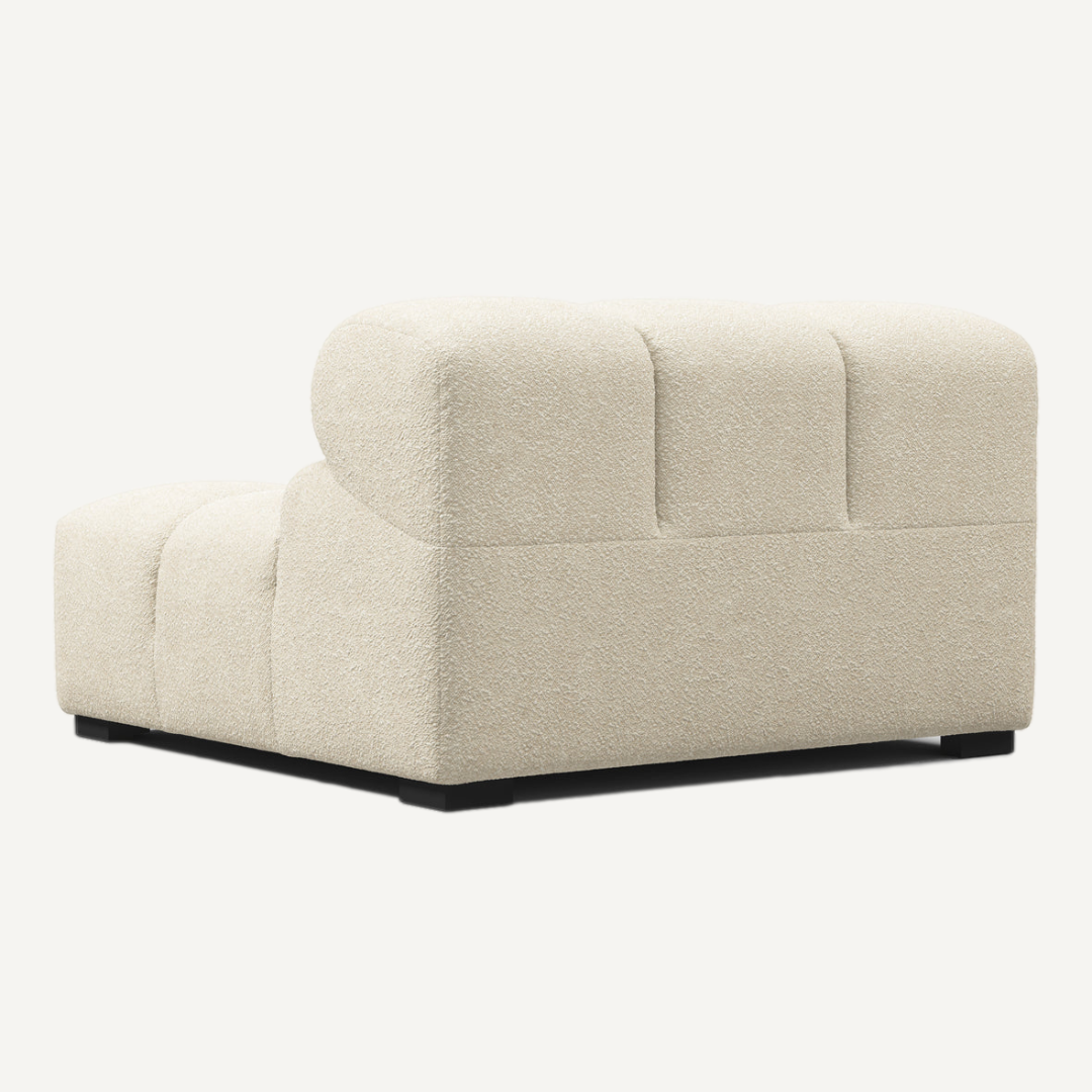 Left-Hand Low Armrest Corner Module for Tully Modular Sofa