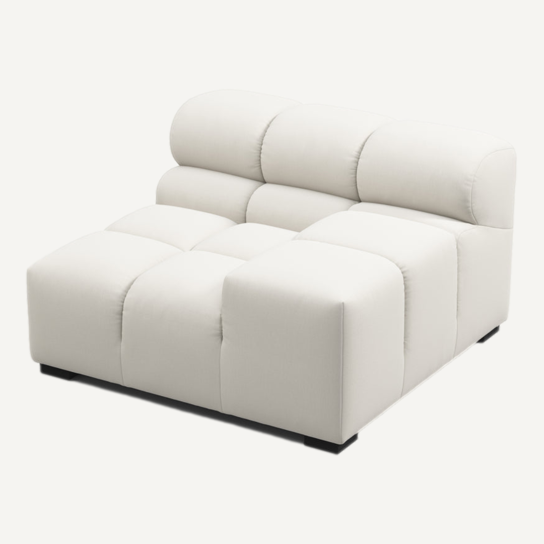 Left-Hand Low Armrest Corner Module for Tully Modular Sofa