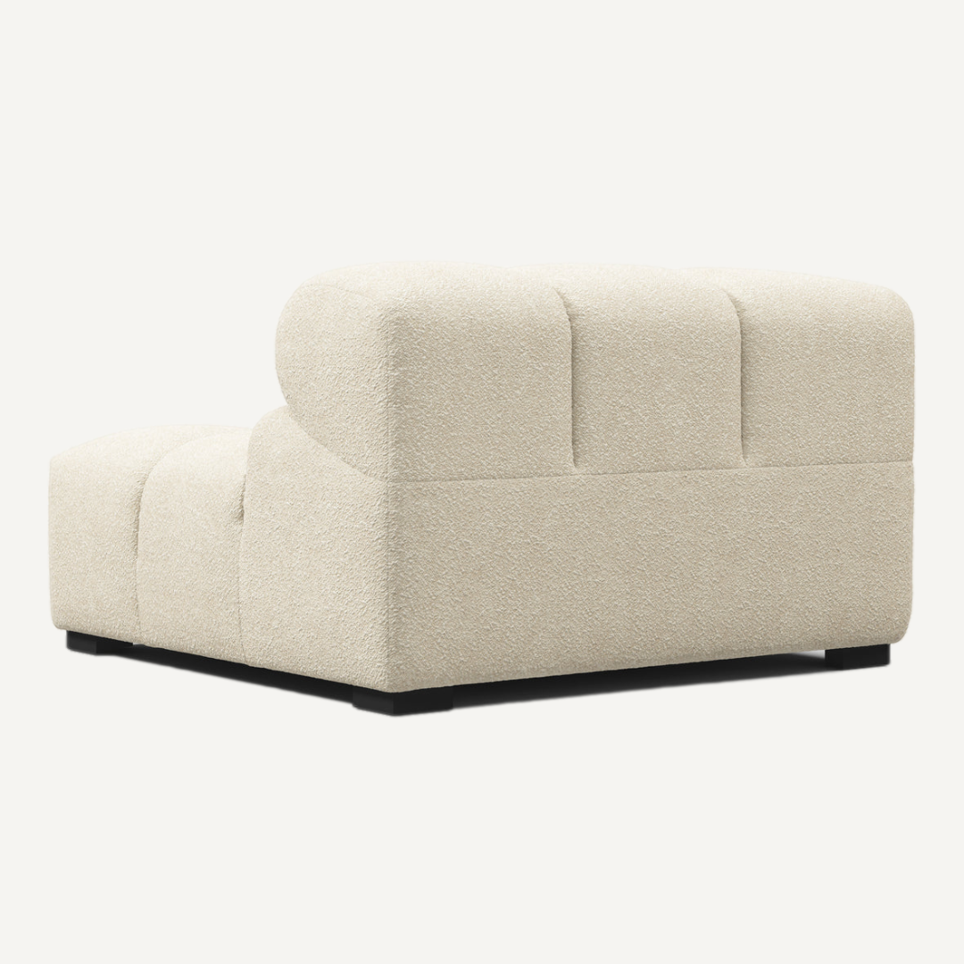 Left-Hand High Armrest Corner Module for Tully Modular Sofa