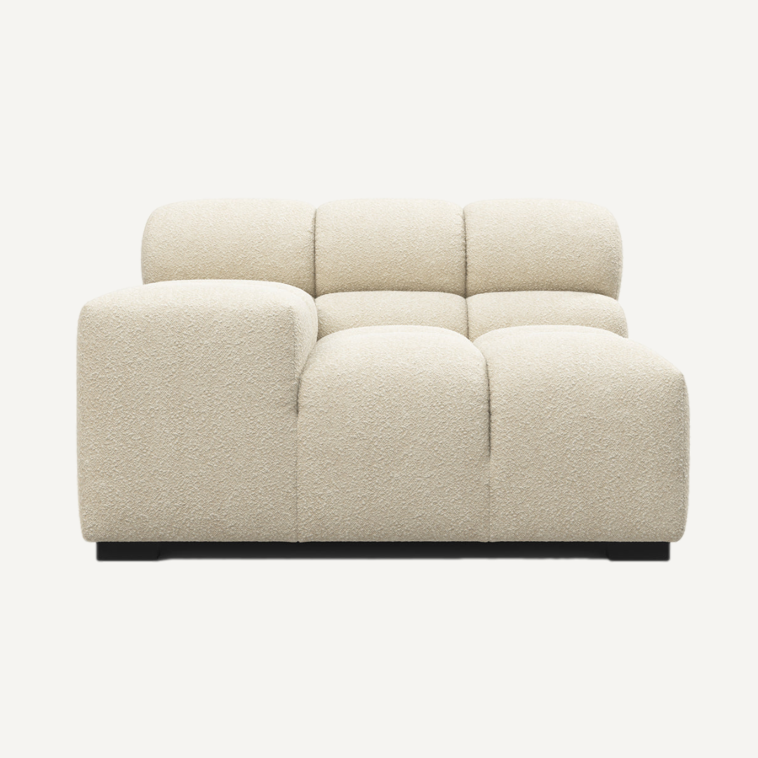 Right-Hand Low Armrest Corner Module for Tully Modular Sofa