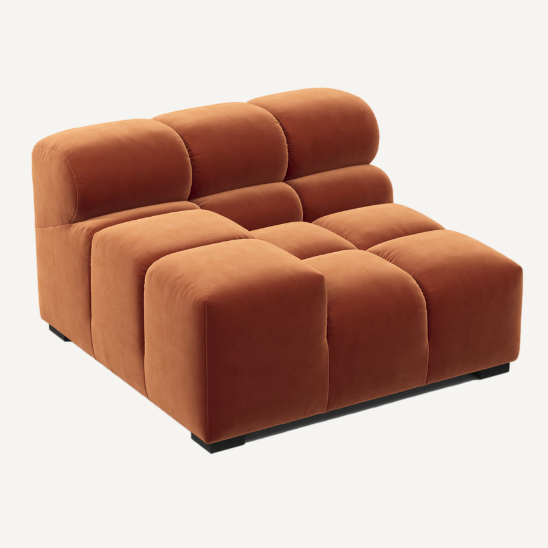 Right-Hand Low Armrest Corner Module for Tully Modular Sofa