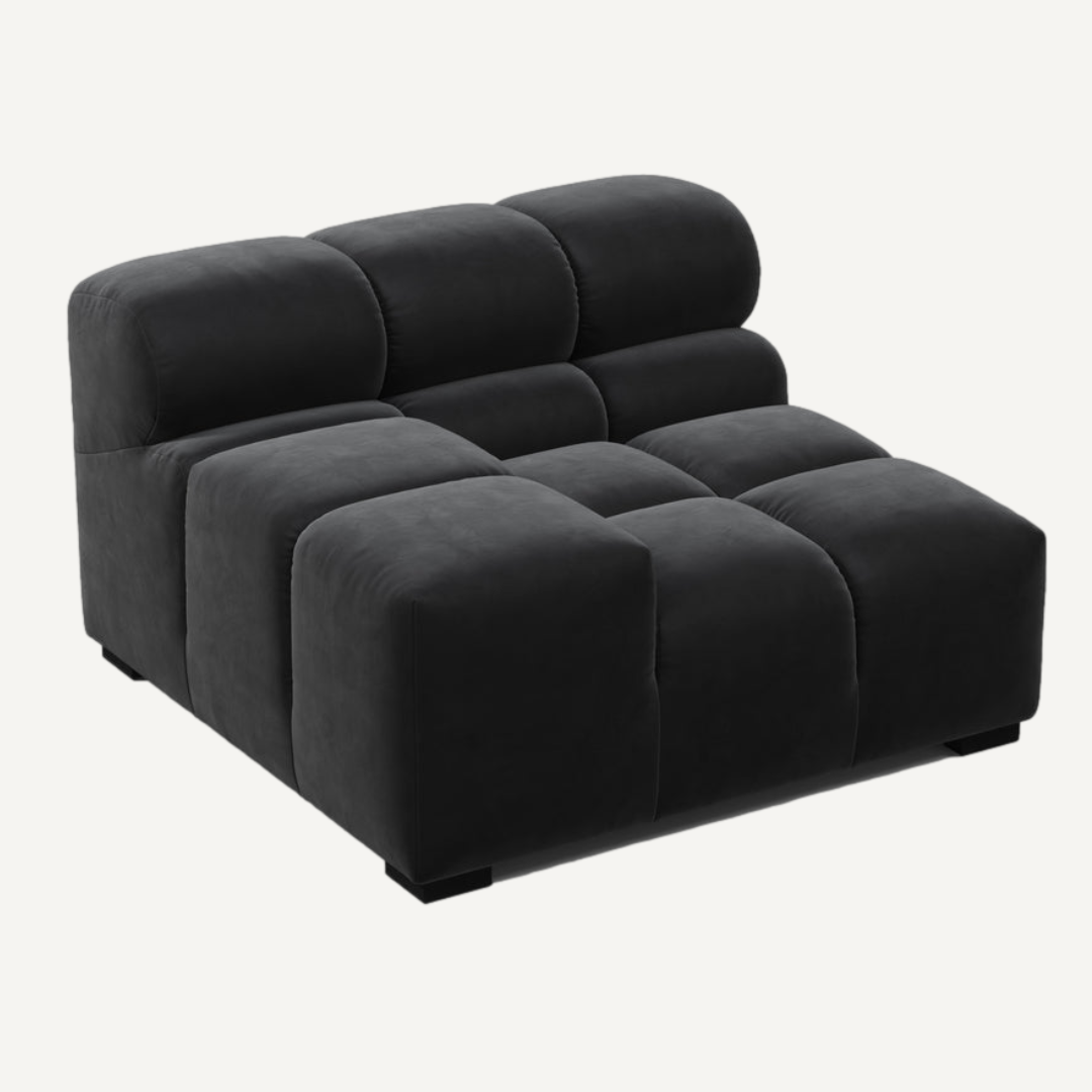Right-Hand Low Armrest Corner Module for Tully Modular Sofa