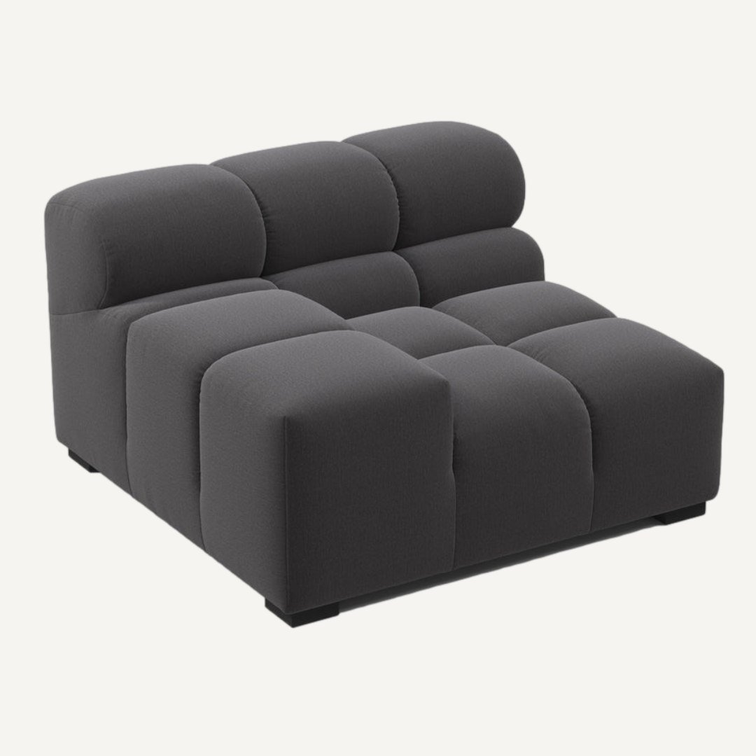 Right-Hand Low Armrest Corner Module for Tully Modular Sofa