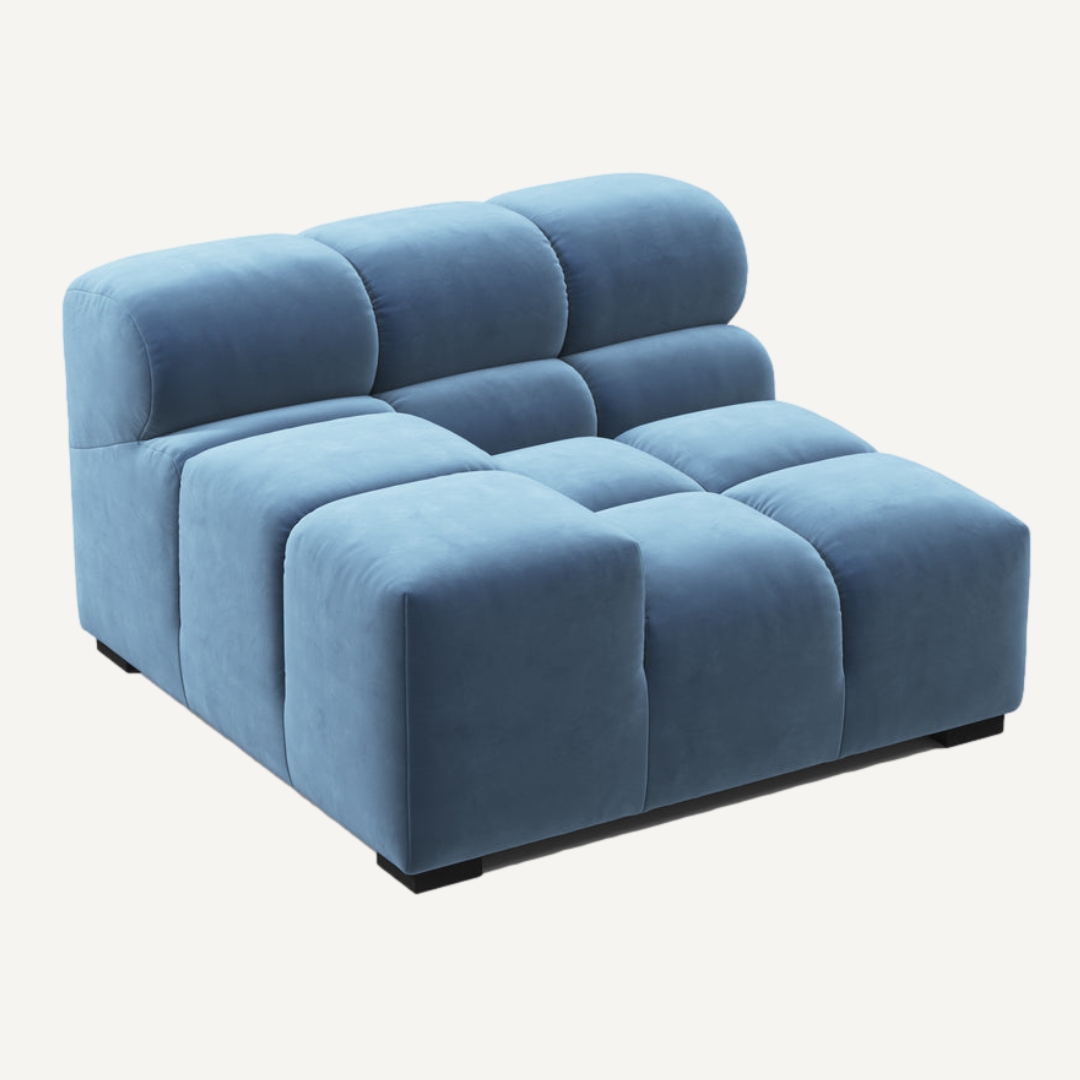 Right-Hand Low Armrest Corner Module for Tully Modular Sofa