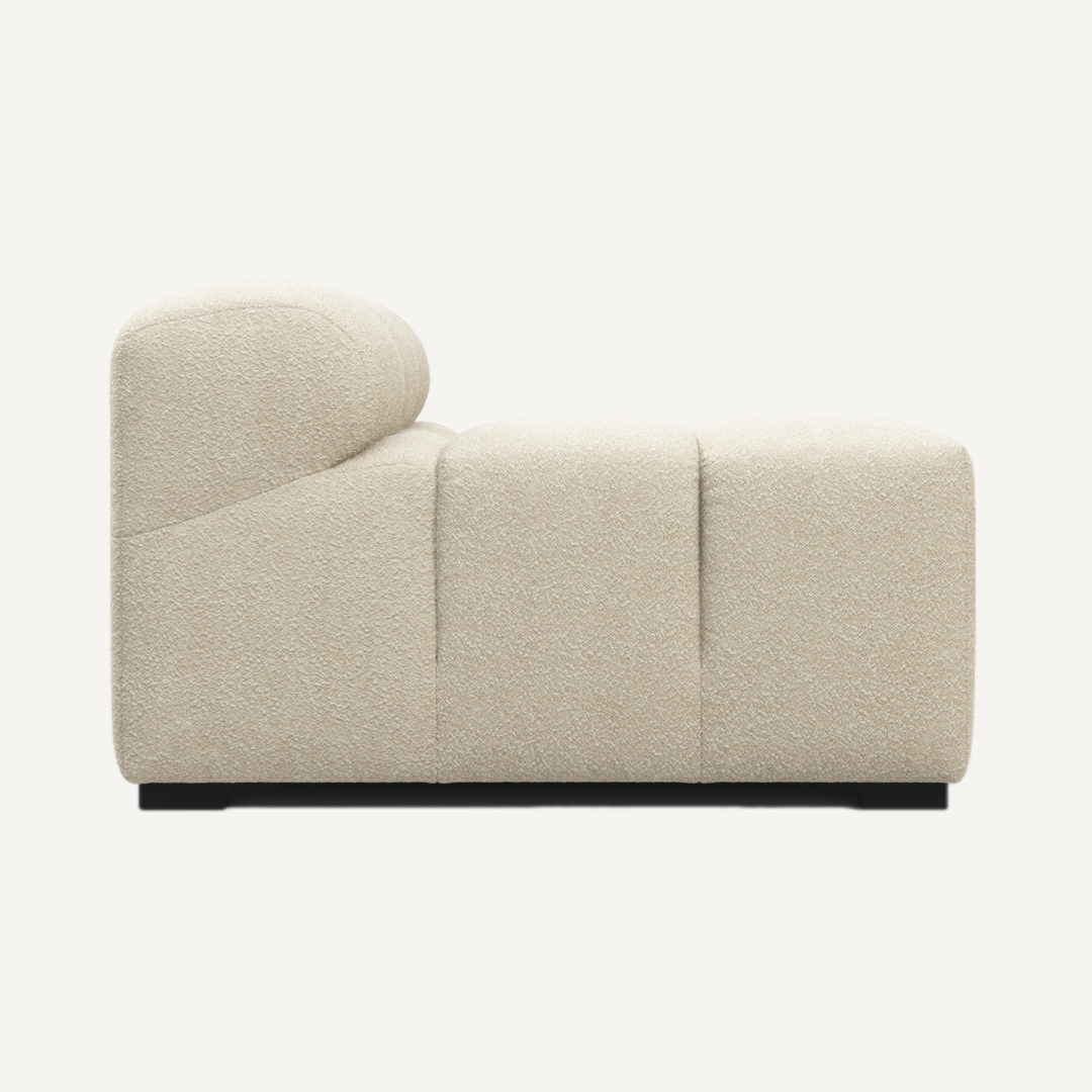 Right-Hand Low Armrest Corner Module for Tully Modular Sofa