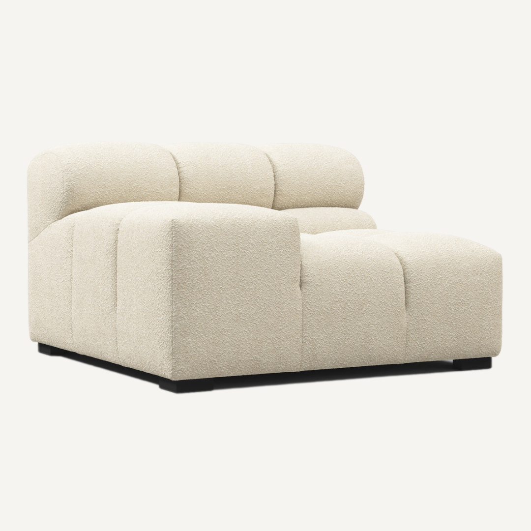 Right-Hand Low Armrest Corner Module for Tully Modular Sofa