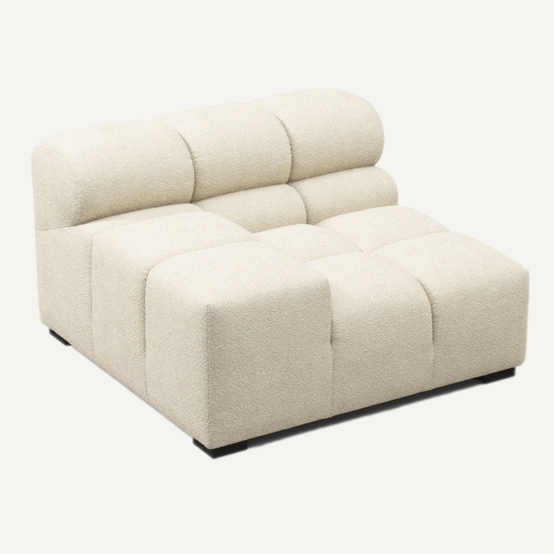 Right-Hand Low Armrest Corner Module for Tully Modular Sofa