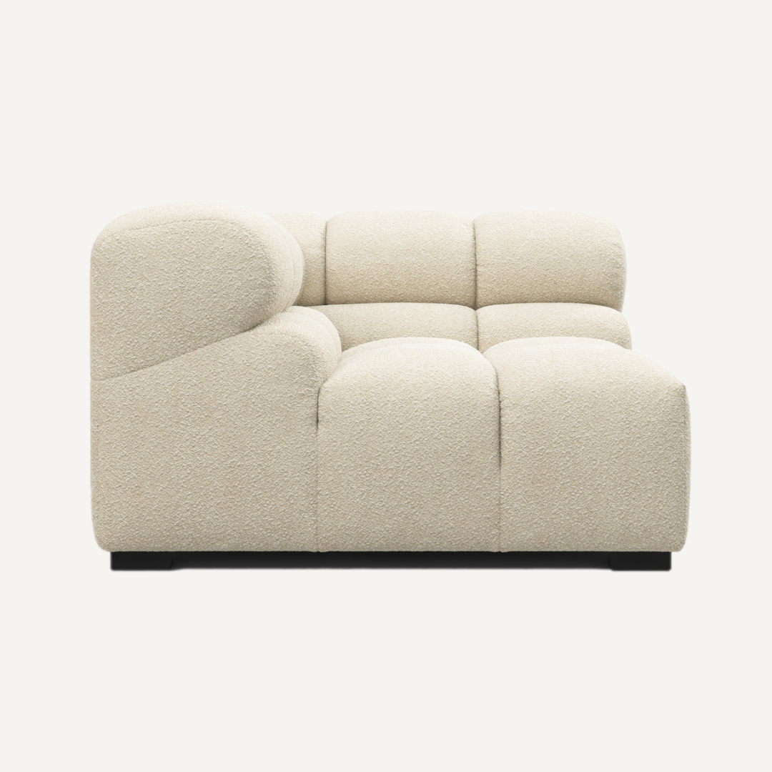 Right-Hand High Armrest Corner Module for Tully Modular Sofa
