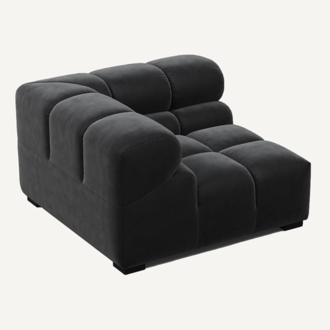 Right-Hand High Armrest Corner Module for Tully Modular Sofa