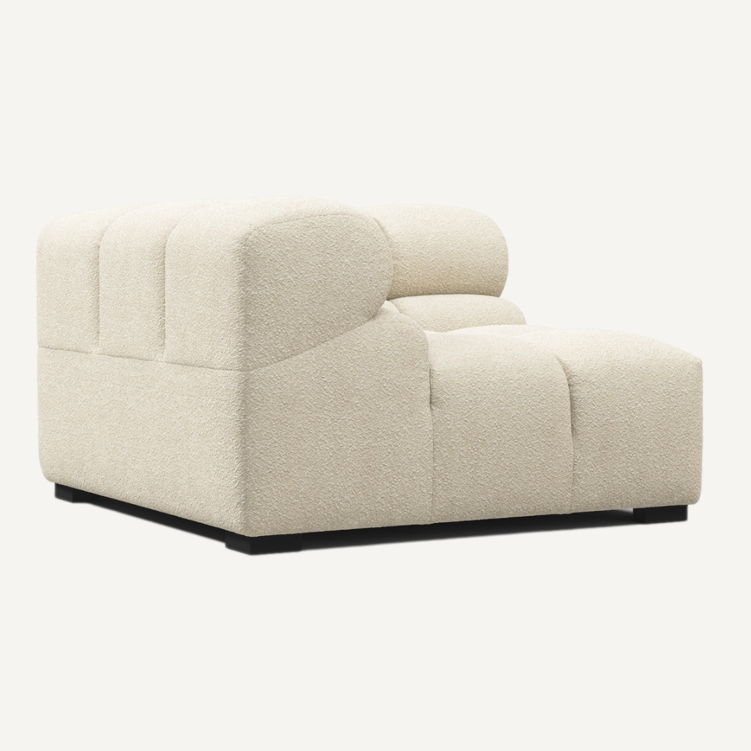 Right-Hand High Armrest Corner Module for Tully Modular Sofa