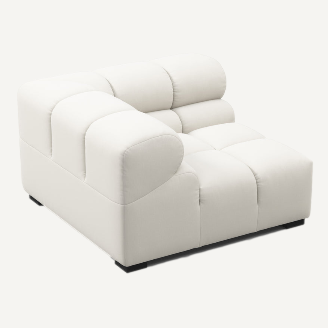 Right-Hand High Armrest Corner Module for Tully Modular Sofa