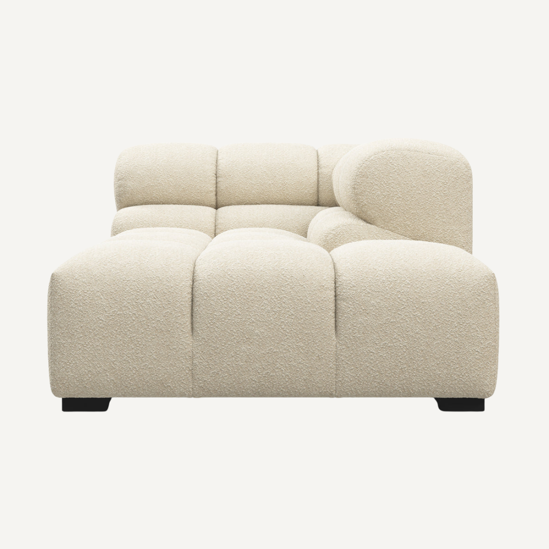Standard Chaise with Left High Armrest for Tully Corner Sofa