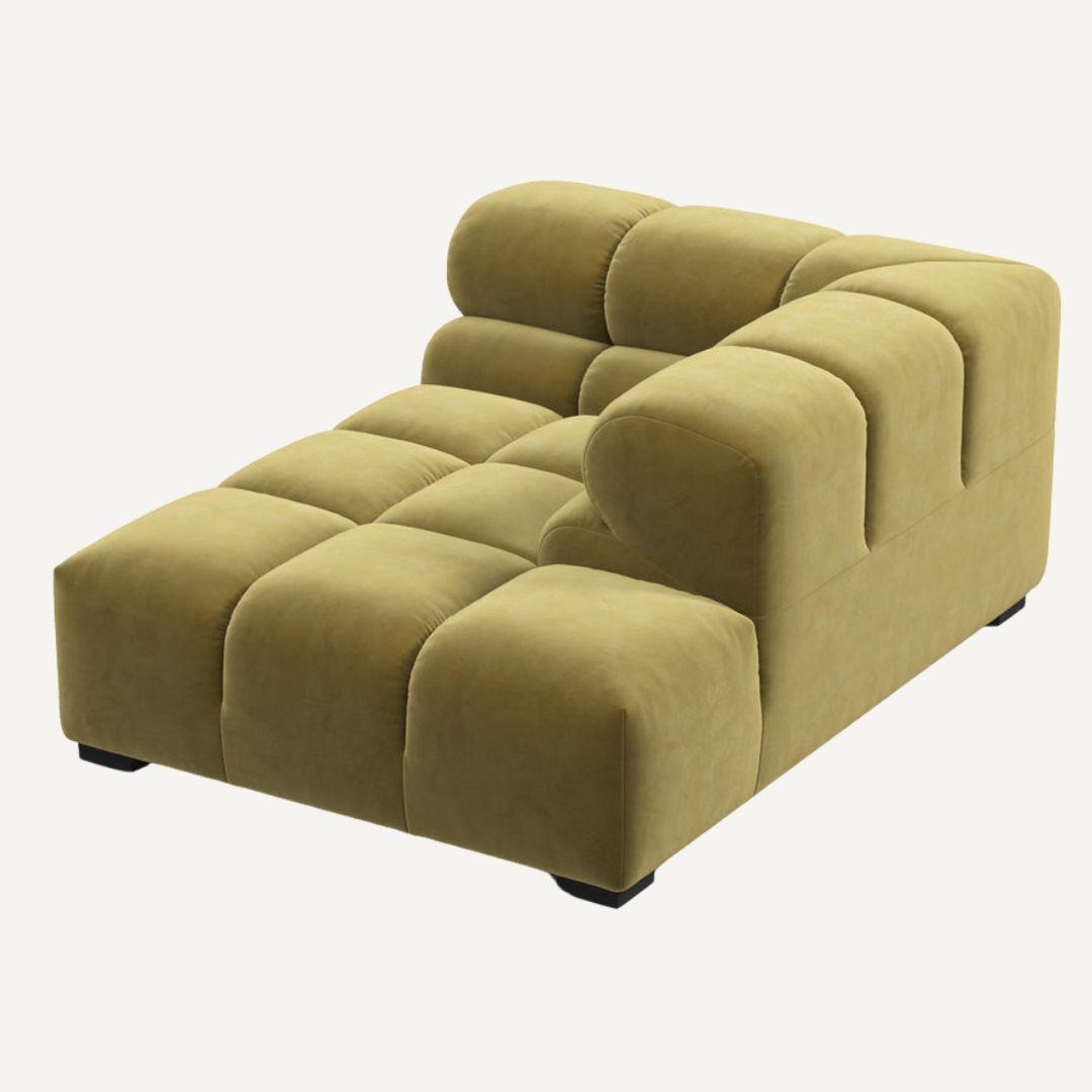 Standard Chaise with Left High Armrest for Tully Corner Sofa